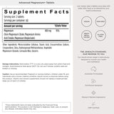 JSHealth Magnesium Tablets for Sleep displayed on a wooden table