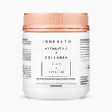JSHealth Marine Collagen Powder 180g front view with packaging