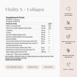 JSHealth Marine Collagen Powder ingredients list on packaging