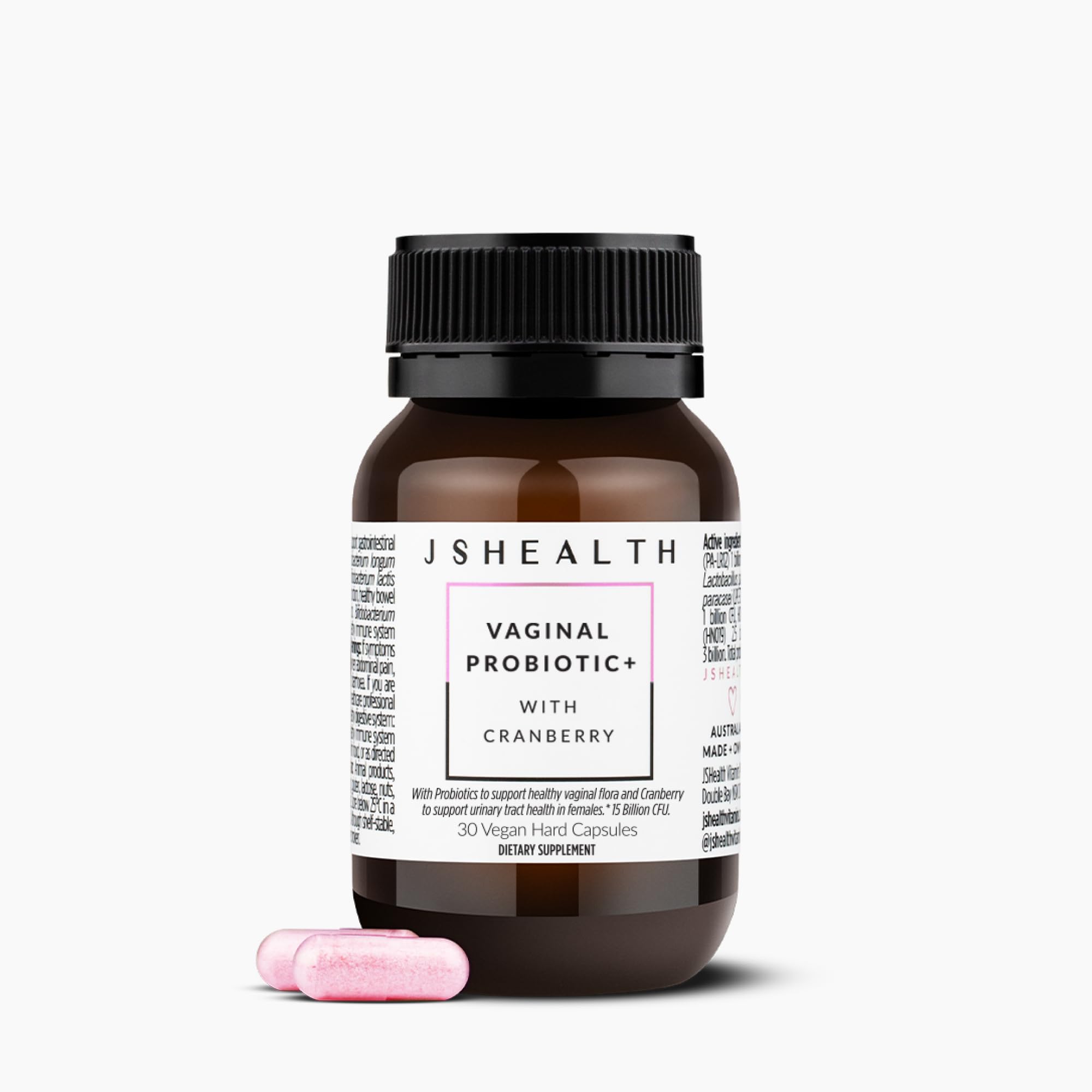 JSHealth Probiotic Capsules side view