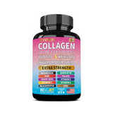 JTEVEweu 14-in-1 Collagen Capsules front view