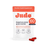 Jude Bladder Strength Supplements 90g front view with capsule details