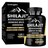 Juebingy Shilajit Capsules 1300mg bottle front view