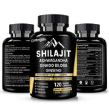 Juebingy Shilajit Capsules lifestyle image with capsules