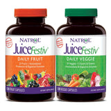 Juice Festiv Fruit and Veggie Super Food Capsules 240 Count front view
