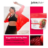 Juice Plus+ Vegan Gummy Soft Chews close-up of texture