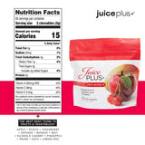 Juice Plus+ Vegan Gummy Soft Chews packaging side view