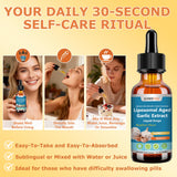JUIWEFKK Aged Garlic Extract Liquid Drops 500mg lifestyle scene