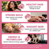 JUIWEFKK Liquid Biotin Drops dropper close-up