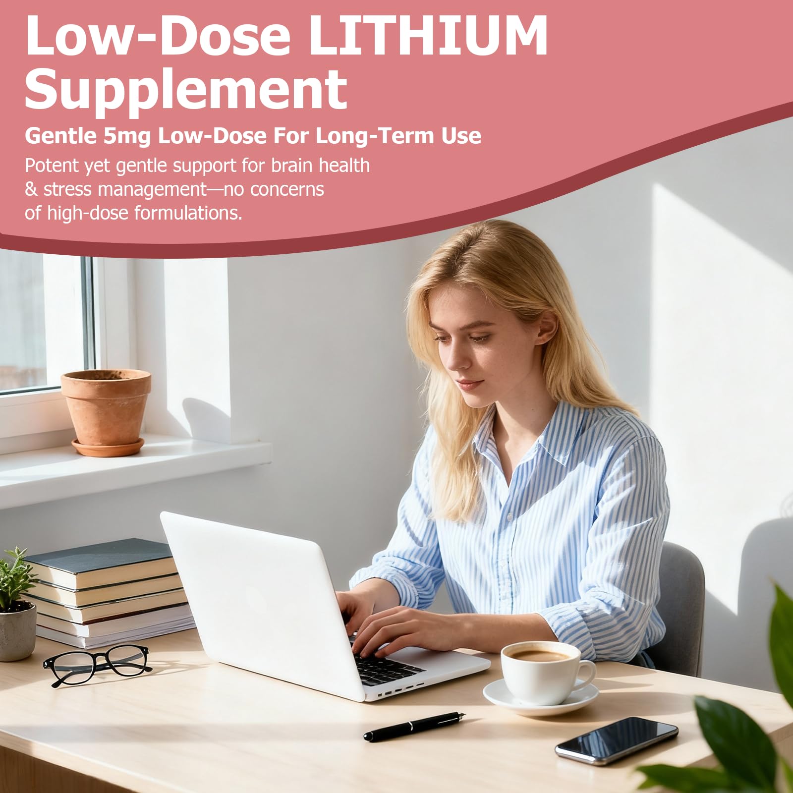 JUIWEFKK Lithium Orotate Liquid Drops 5mg back label