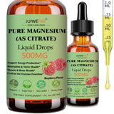 JUIWEFKK Magnesium Citrate Liquid Drops 500mg front view