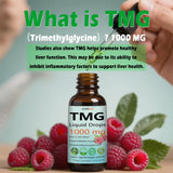 JUIWEFKK TMG Liquid Supplement bottle side view showing dosage information