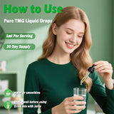 JUIWEFKK TMG Liquid Supplement packaging with ingredients list