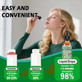 JUIWEFKK Vitamin B Complex Liquid Drops bottle with dosage dropper