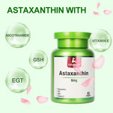 JulyDeer Astaxanthin Supplement capsules close-up