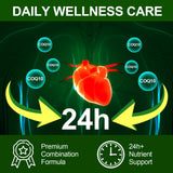 JulyDeer CoQ10 Capsules 200mg with Vitamin E bottle packaging