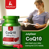 JulyDeer CoQ10 Capsules 200mg with Vitamin E ingredients list