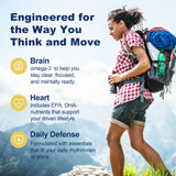 JulyDeer Omega 3 Fish Oil softgels in hand