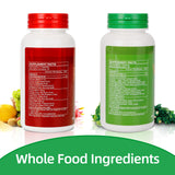 JulyDeer Whole Food Fruits & Veggies Supplement capsules on a table