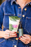 Juna Chlorophyll Drops on a kitchen counter