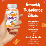 Juneno Height Growth Multivitamin Gummies in a child's hand