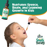 Juneno Kids Speech Therapy Drops 2 fl oz bottle with pump