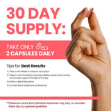 JUNG KWAN JANG Cranberry Supplement with a glass of water