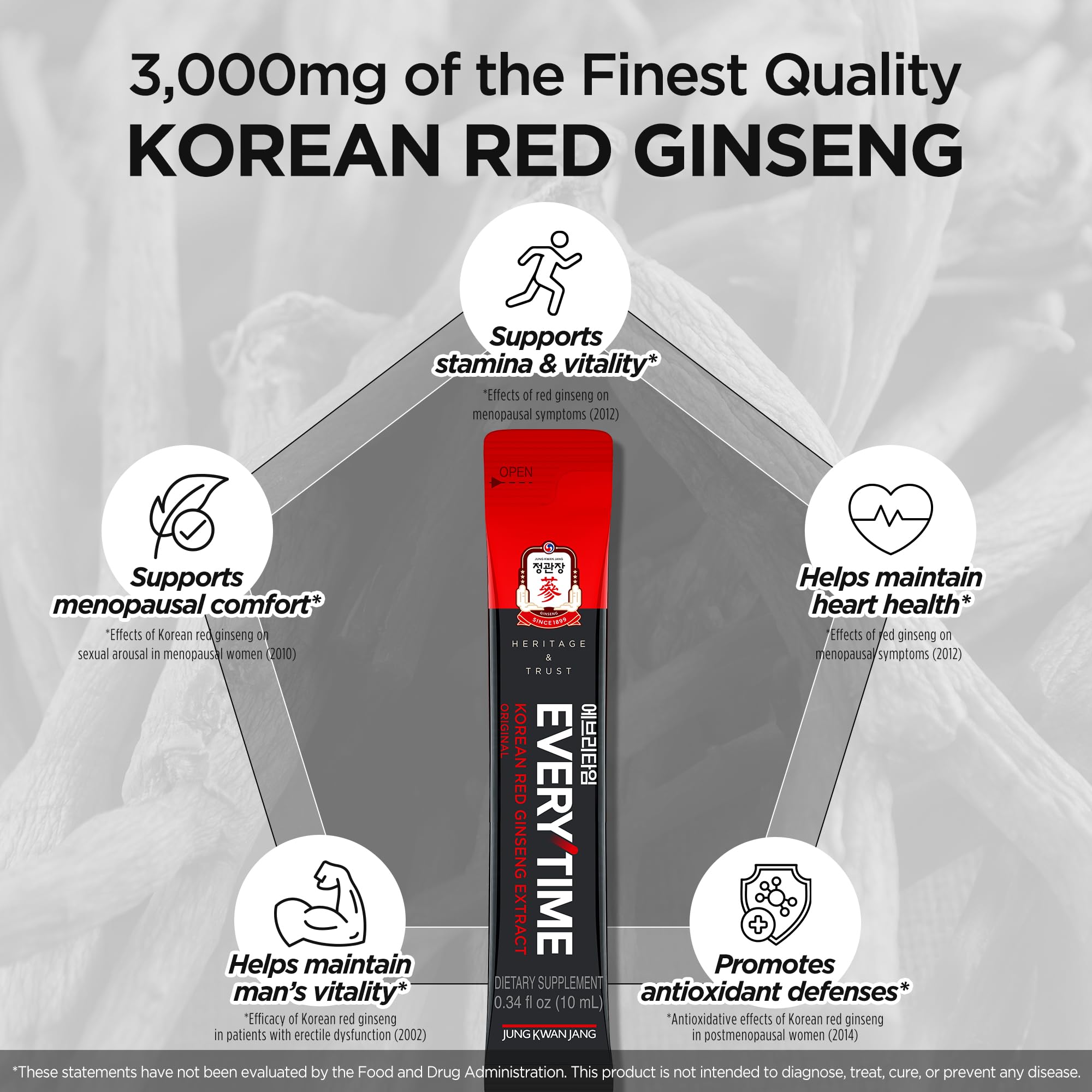 JUNG KWAN JANG Everytime Ginseng Extract Stick nutritional information