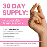 JUNG KWAN JANG GABA & American Ginseng Capsules in a hand