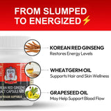JUNG KWAN JANG Ginseng Daily Capsule open bottle with capsules
