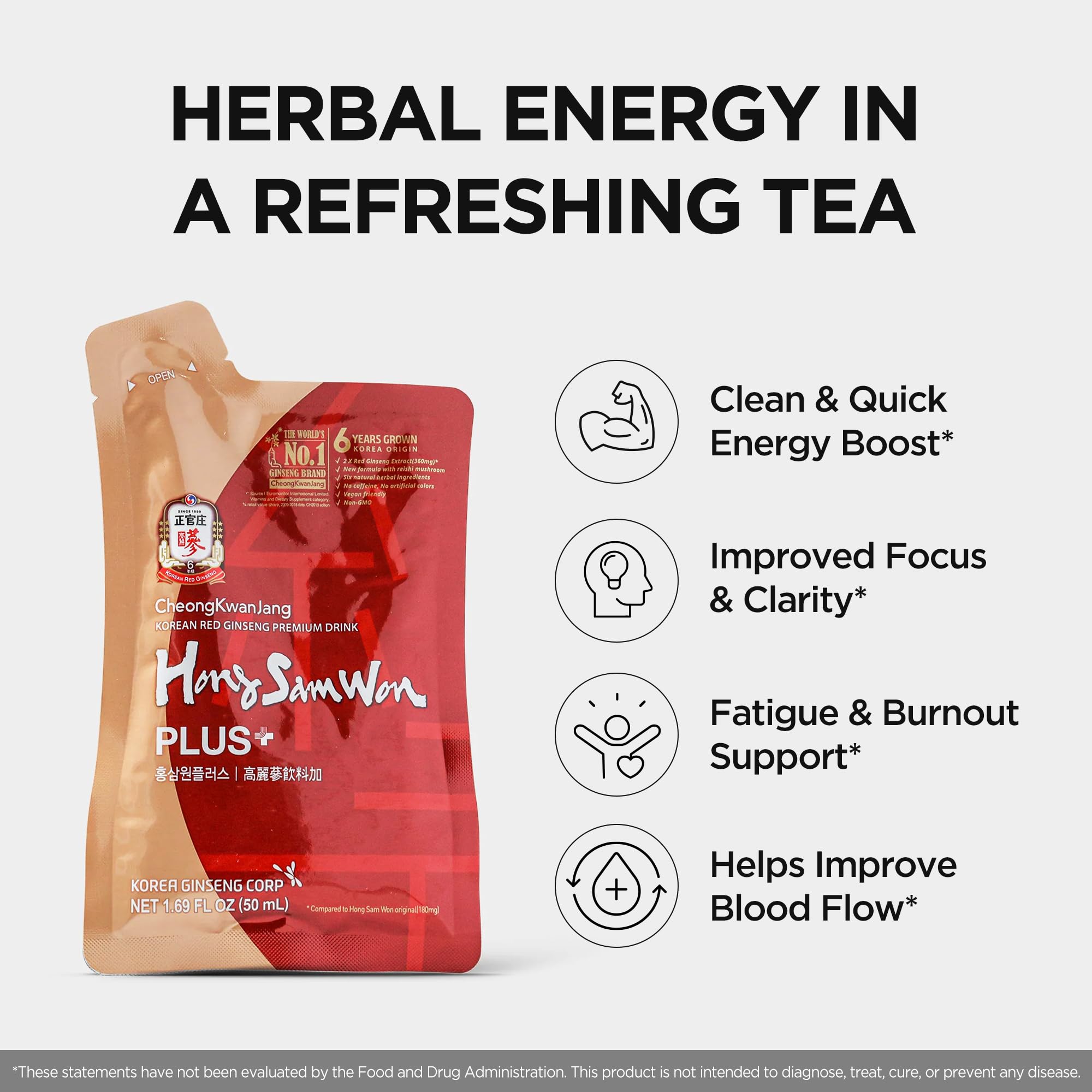 JUNG KWAN JANG Ginseng Supplement pouch side view