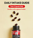 JUNG KWAN JANG Korean Red Ginseng Capsules 1000mg close-up