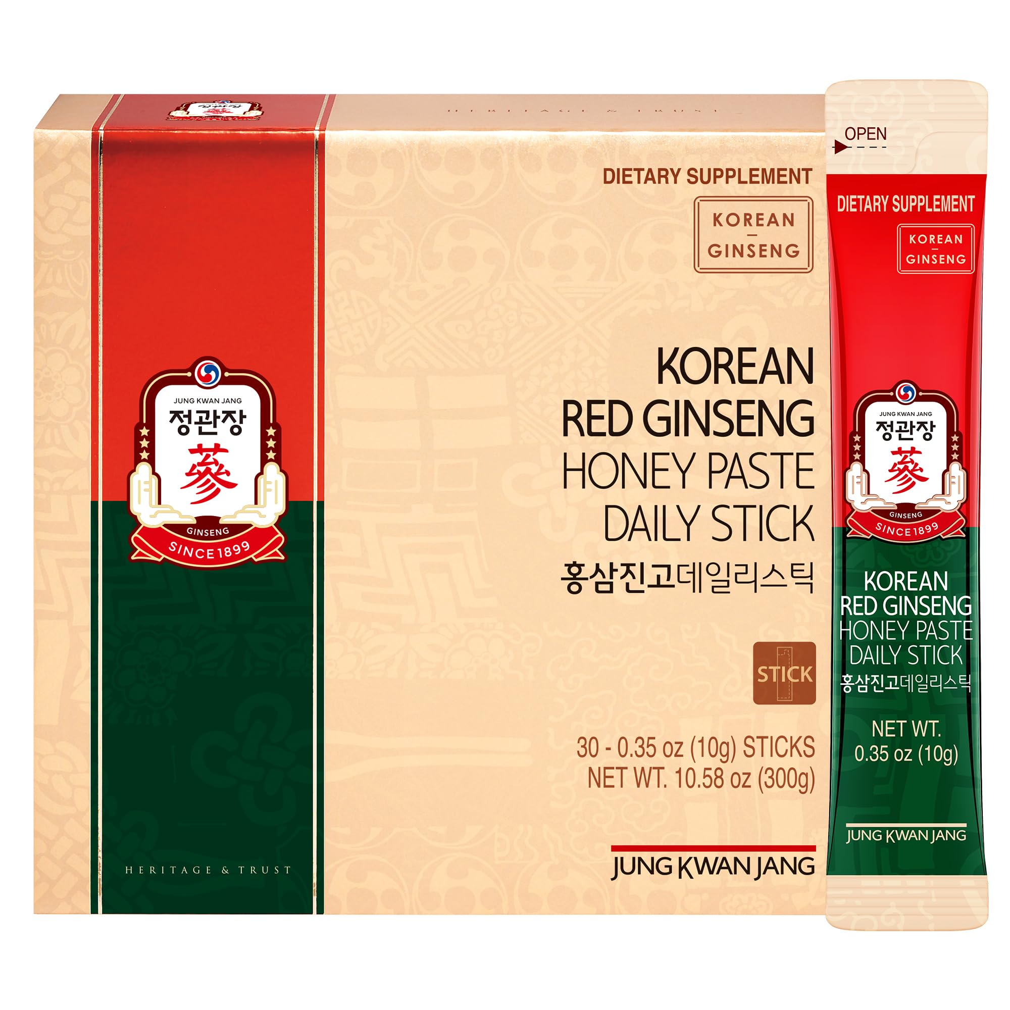 JUNG KWAN JANG Korean Red Ginseng Drink packaging front view