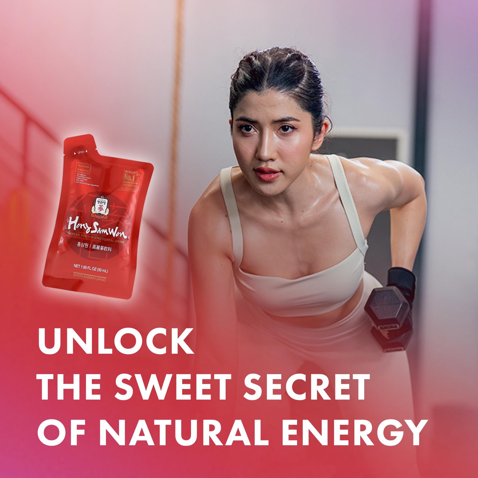 JUNG KWAN JANG Korean Red Ginseng Drink side view