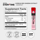 JUNG KWAN JANG Korean Red Ginseng Liquid Stick nutrition information