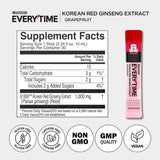 JUNG KWAN JANG Korean Red Ginseng Liquid Sticks with ingredients list