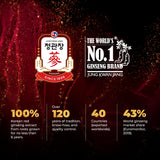 JUNG KWAN JANG Korean Red Ginseng Powder packaging with ingredients