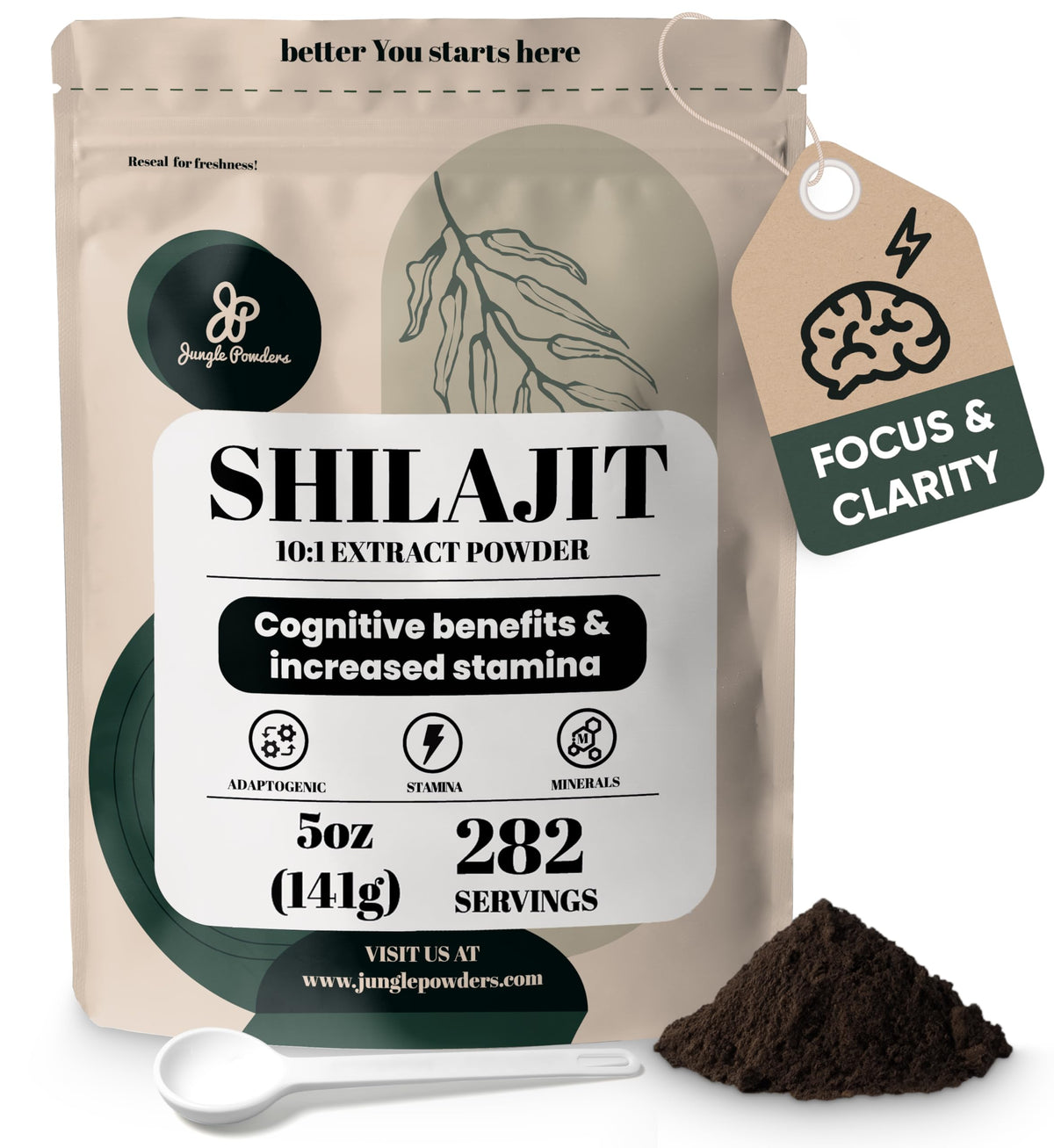 Jungle Powders Shilajit Powder 159g front view
