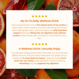 Jupi Turmeric Shots 240g lifestyle shot outdoors