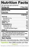 just better. Prebiotic Fiber Supplement Powder mixed into a smoothie
