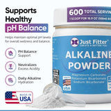 Just Fitter Magnesium Carbonate Alkaline Powder packaging