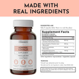 JUST INGREDIENTS Adrenal Extracts supplement ingredients list
