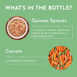 JUST INGREDIENTS Daily Multivitamin Supplement ingredients close-up