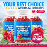 Just Nutrients Magnesium Citrate Gummies nutritional information