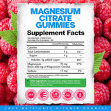 Just Nutrients Magnesium Citrate Gummies on a kitchen counter