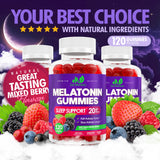 Just Nutrients Melatonin Gummies 20mg serving suggestion