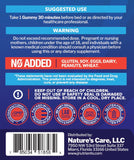 Just Nutrients Melatonin Gummies 30mg gummies in hand