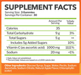 Just Nutrients Vitamin C Gummies ingredients list