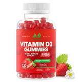 Just Nutrients Vitamin D3 Gummies 5000 IU bottle front view