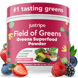 Just Ripe Nutrition Spirulina Super Greens Powder front view